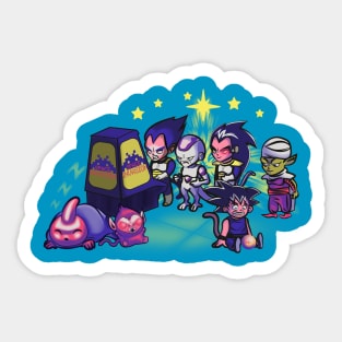 arcade invasion Sticker